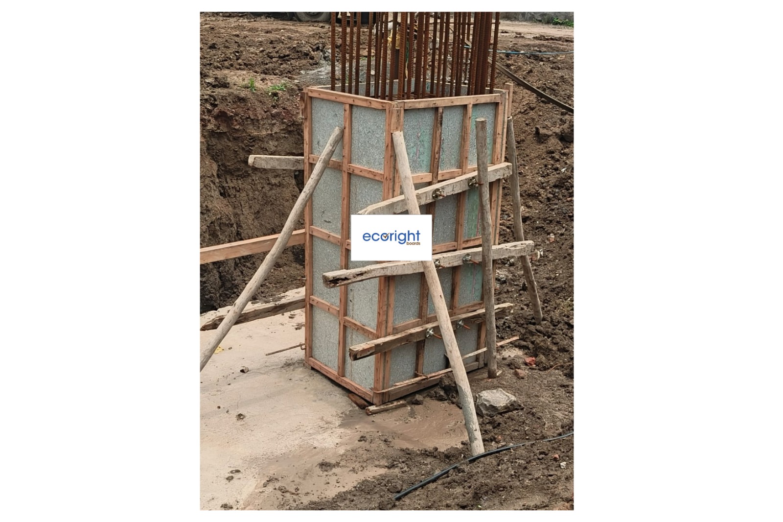 Ecoright Shuttering Board Pillar